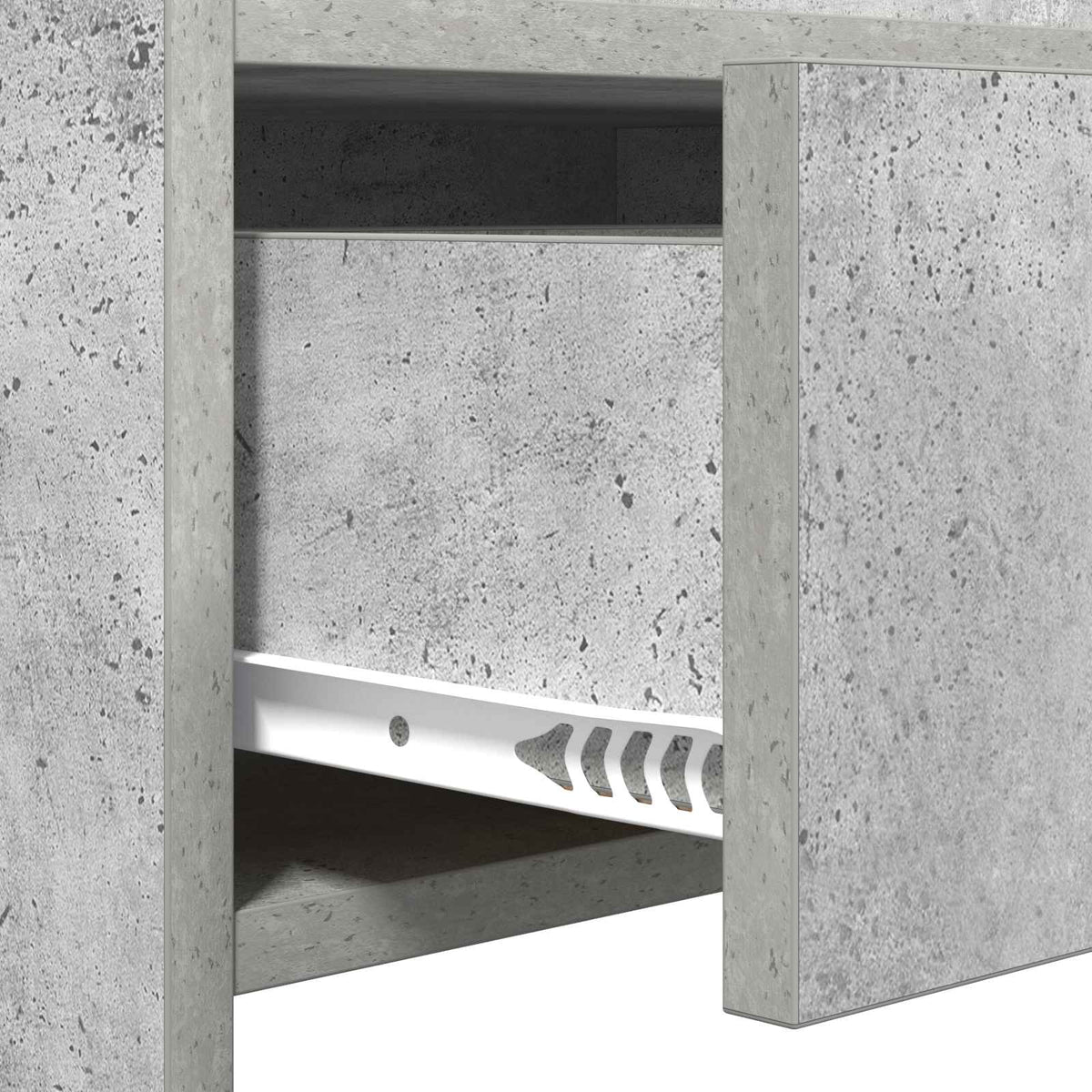Konzolna stolica Betonska siva 90 x 35 x 80 cm