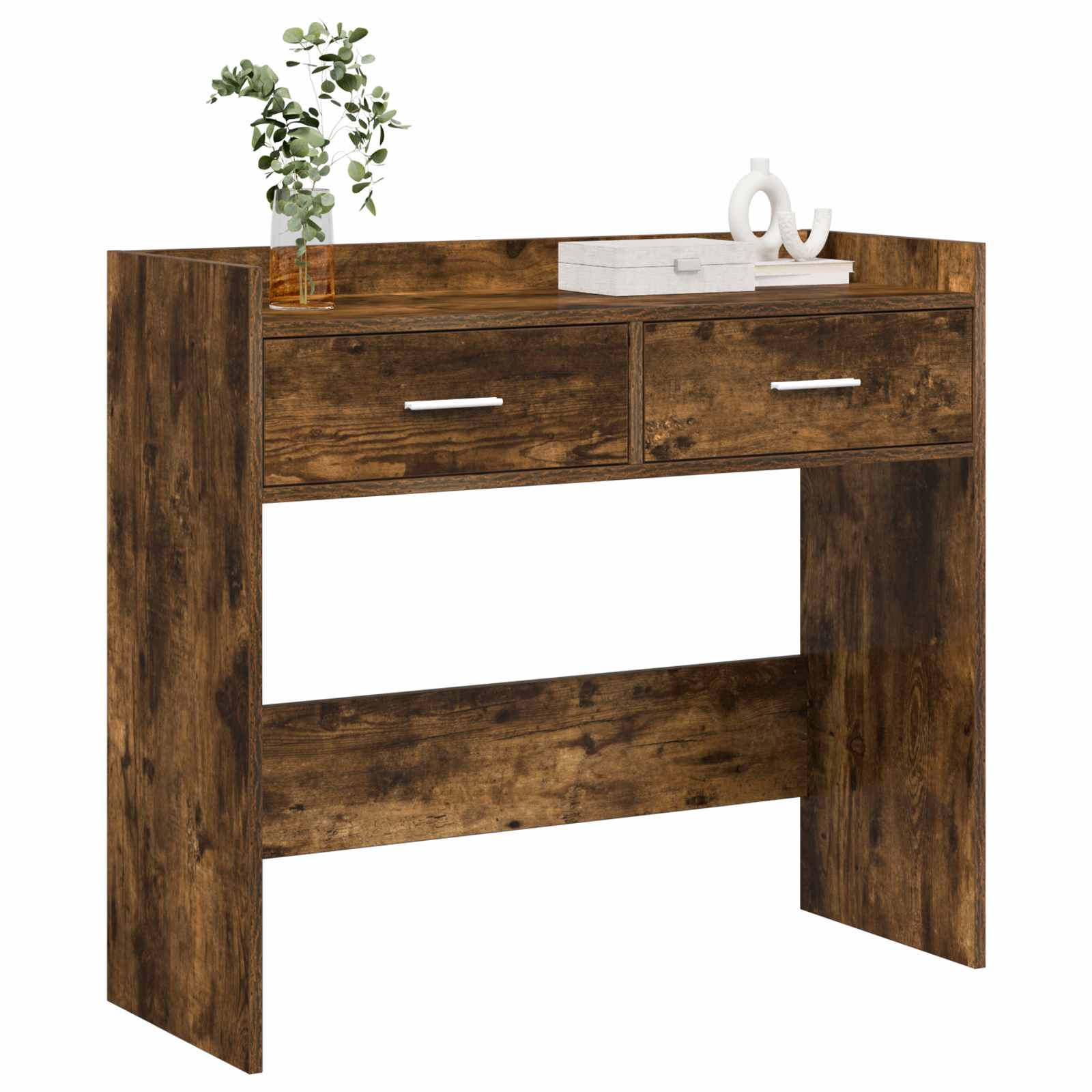 Konzolna stolica Dimljeni hrast 90 x 35 x 80 cm