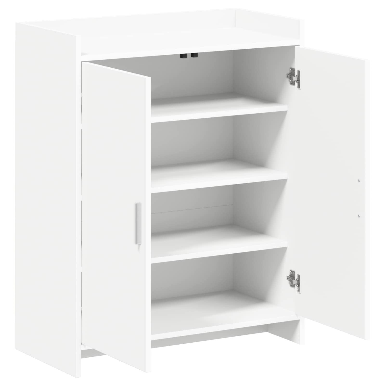 Ormar za cipele Bijela 73,5 x 36 x 92 cm Konstruirano drvo