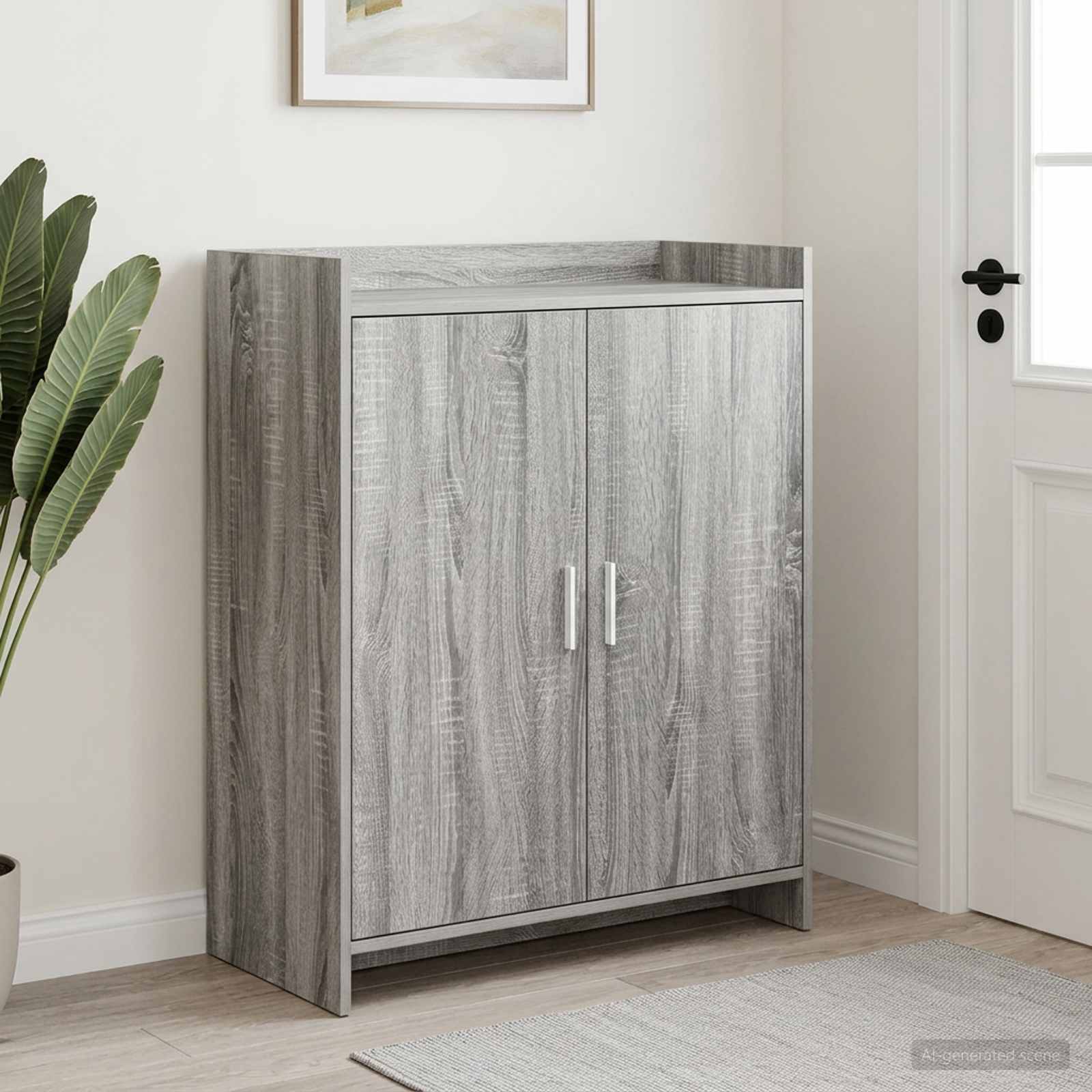 Ormar za cipele Siva Sonoma 73,5 x 36 x 92 cm Konstruirano drvo