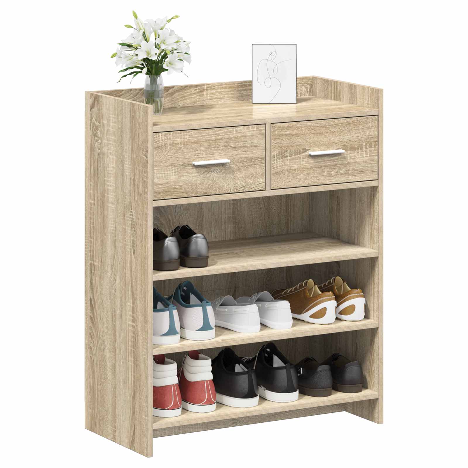 Ormar za cipele s ladicama Hrast sonoma 73,5 x 36 x 92 cm