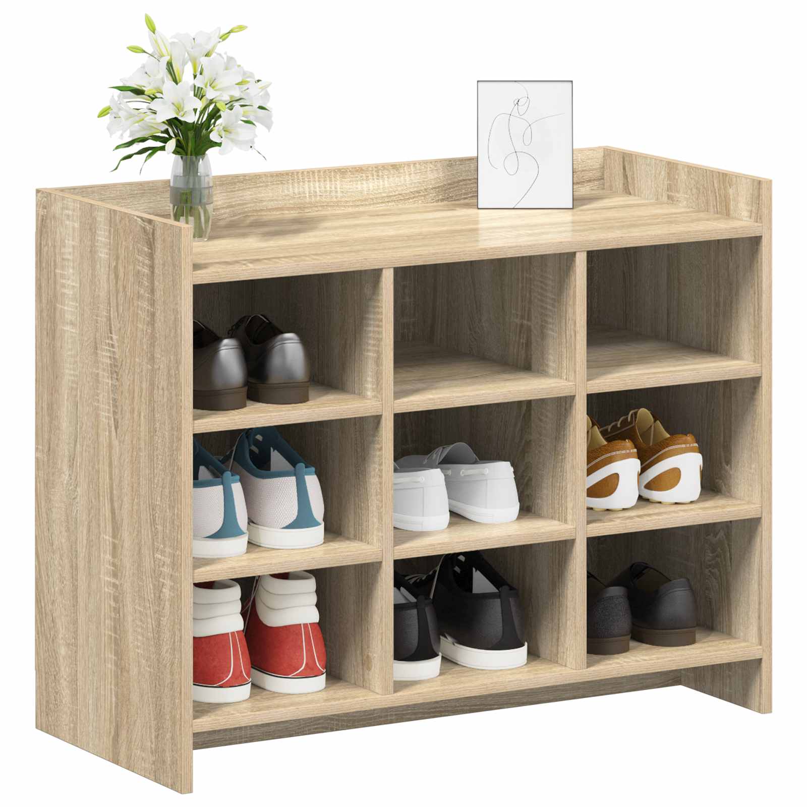 Ormar za cipele s pohranom Hrast sonoma 85 x 39,5 x 70 cm