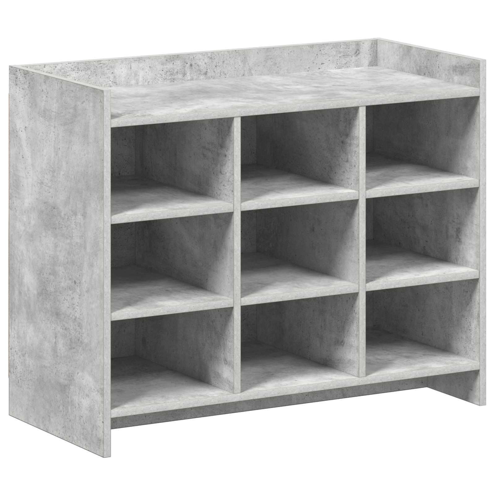 Ormar za cipele s pohranom Betonska siva 85 x 39,5 x 70 cm