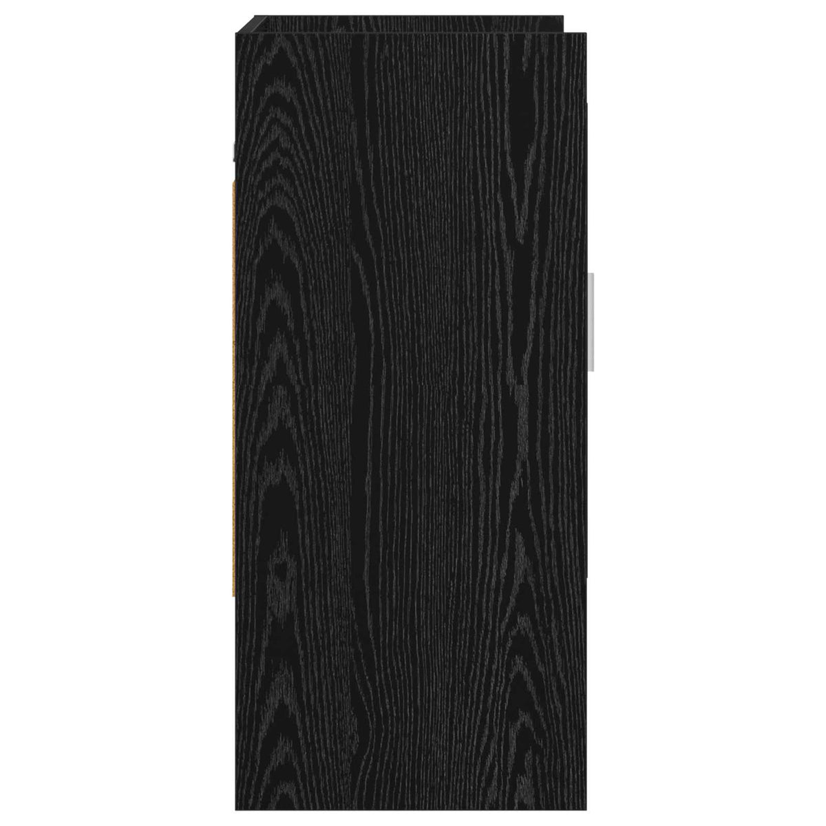 Polica na zidu Zidna montaža Crni hrast 80 x 36 x 80 cm