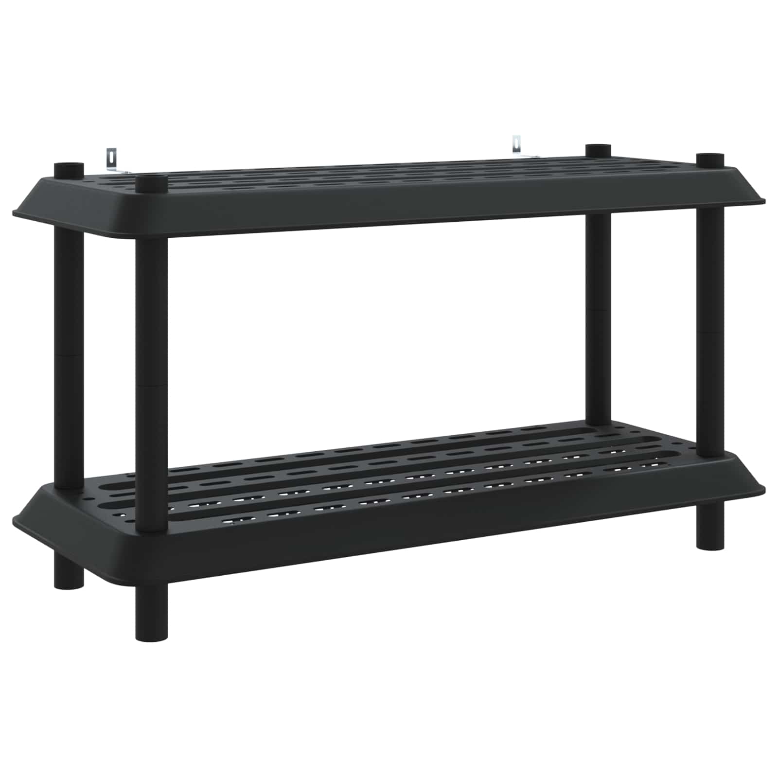 Jedinca za police 2 razina 100 x 40 x 55,5 cm PP Antracit