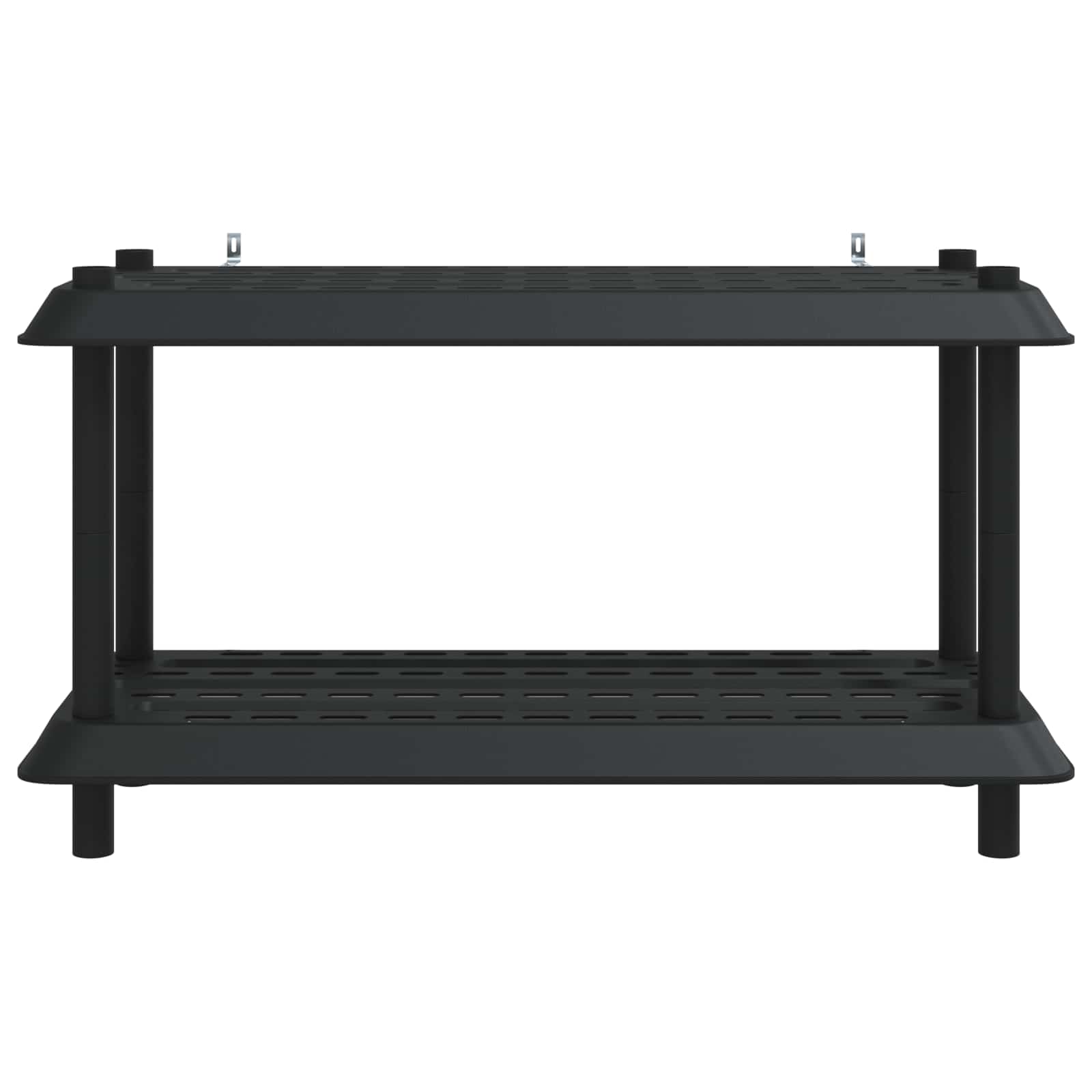 Jedinca za police 2 razina 100 x 40 x 55,5 cm PP Antracit