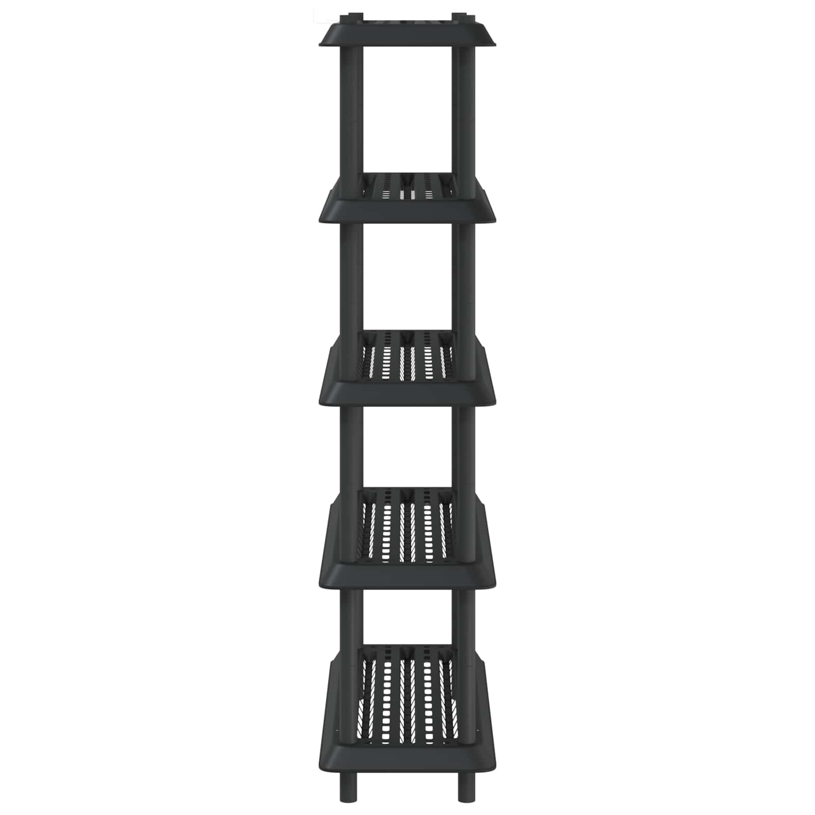 Jedinca za police 5 razina 100 x 40 x 177 cm PP Antracit
