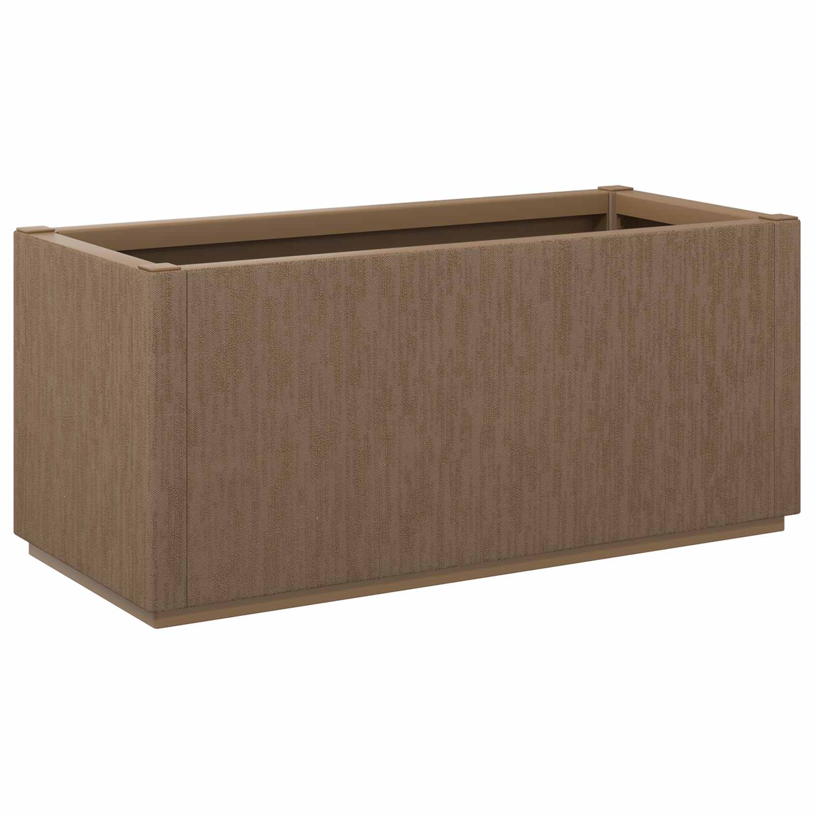Kutija za cvijeće u vrtu Smeđa 80 x 36 x 35 cm PP