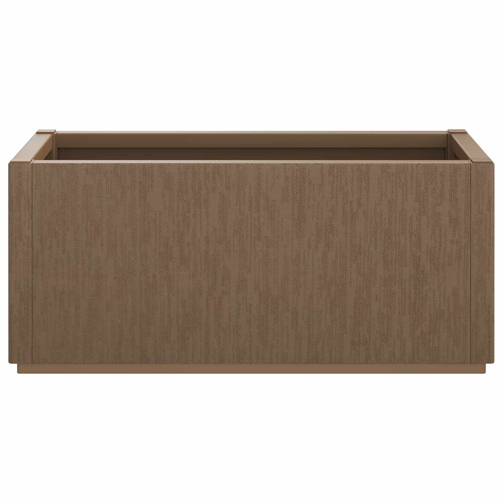 Kutija za cvijeće u vrtu Smeđa 80 x 36 x 35 cm PP