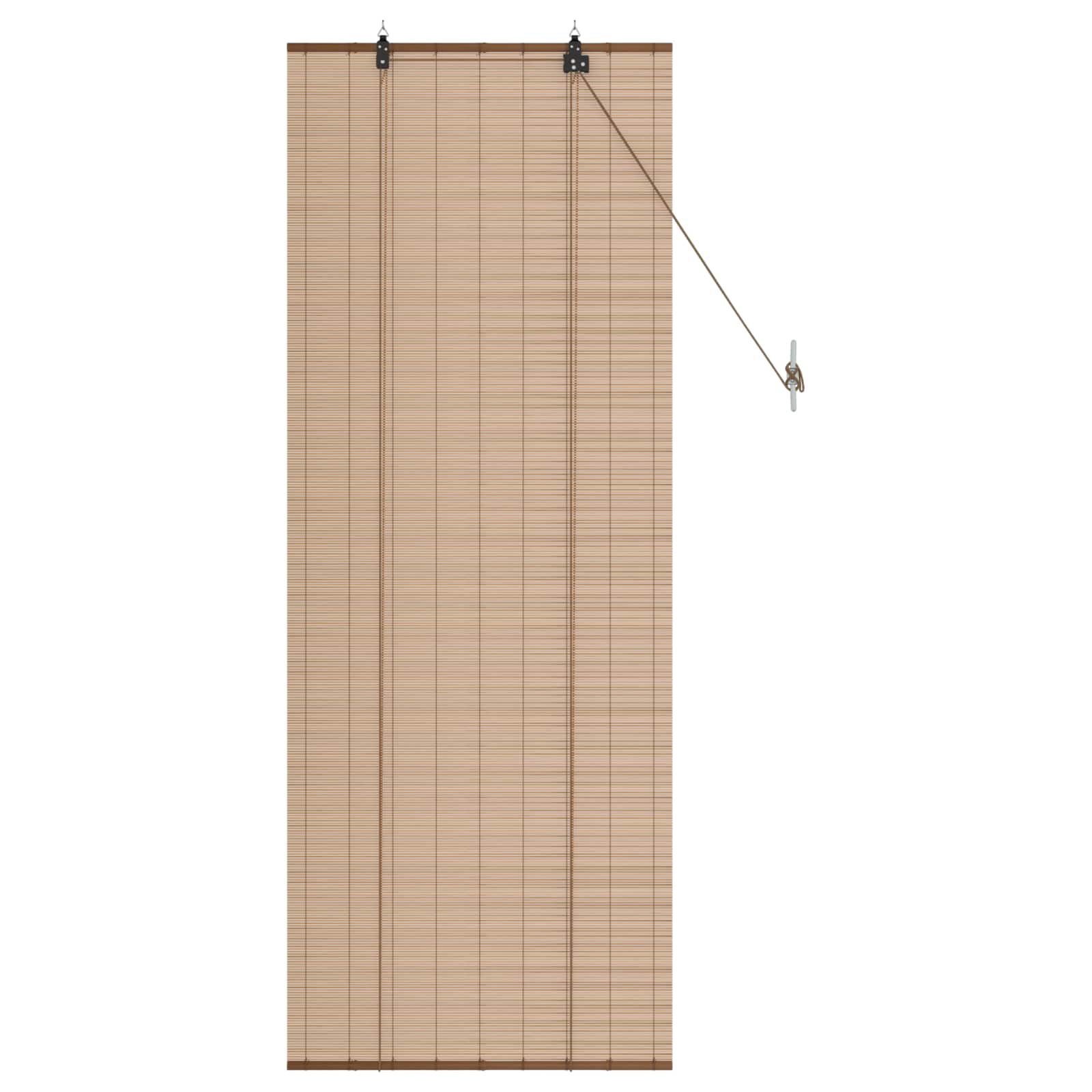 Rolo zavjesa Smeđa 70 x 160 cm Bambus