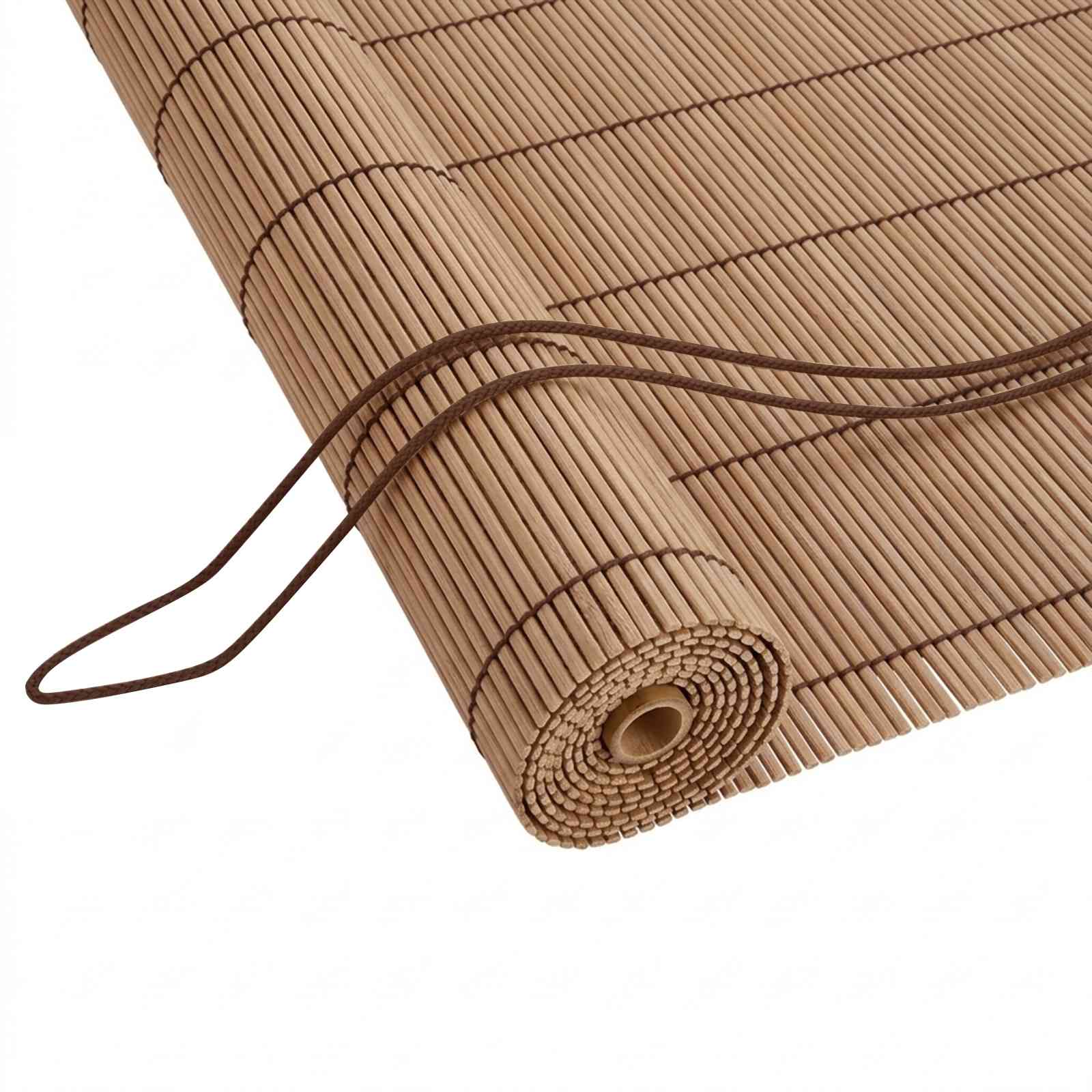 Rolo zavjesa Smeđa 160 x 220 cm Bambus