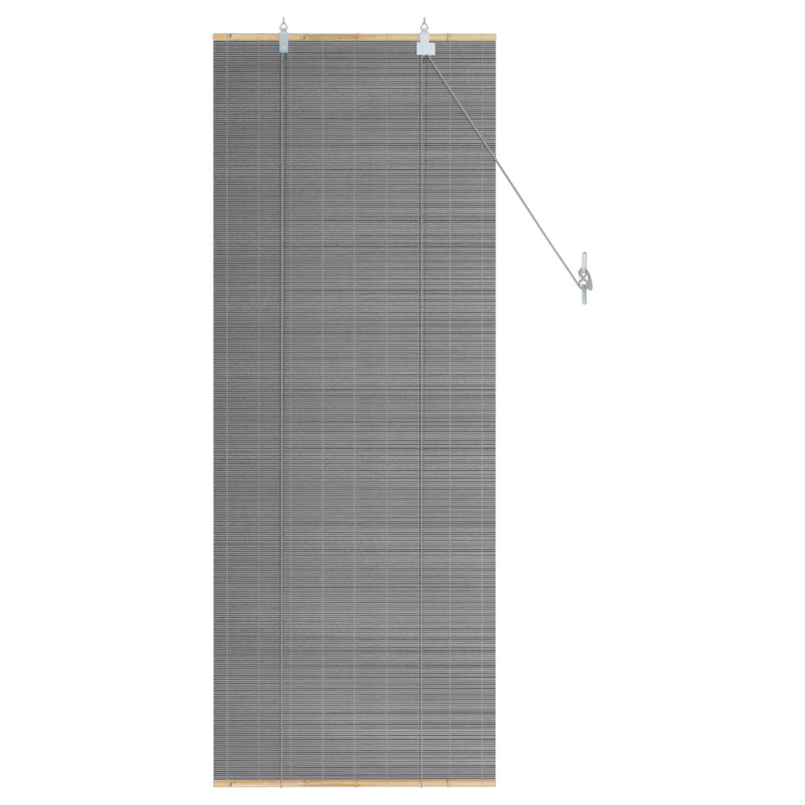Rolo zavjesa Siva 50 x 160 cm Bambus