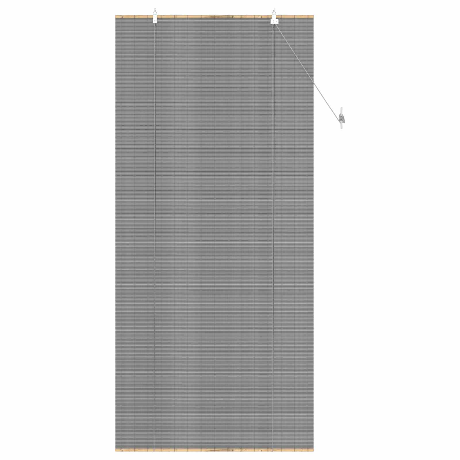 Rolo zavjesa Siva 80 x 220 cm Bambus