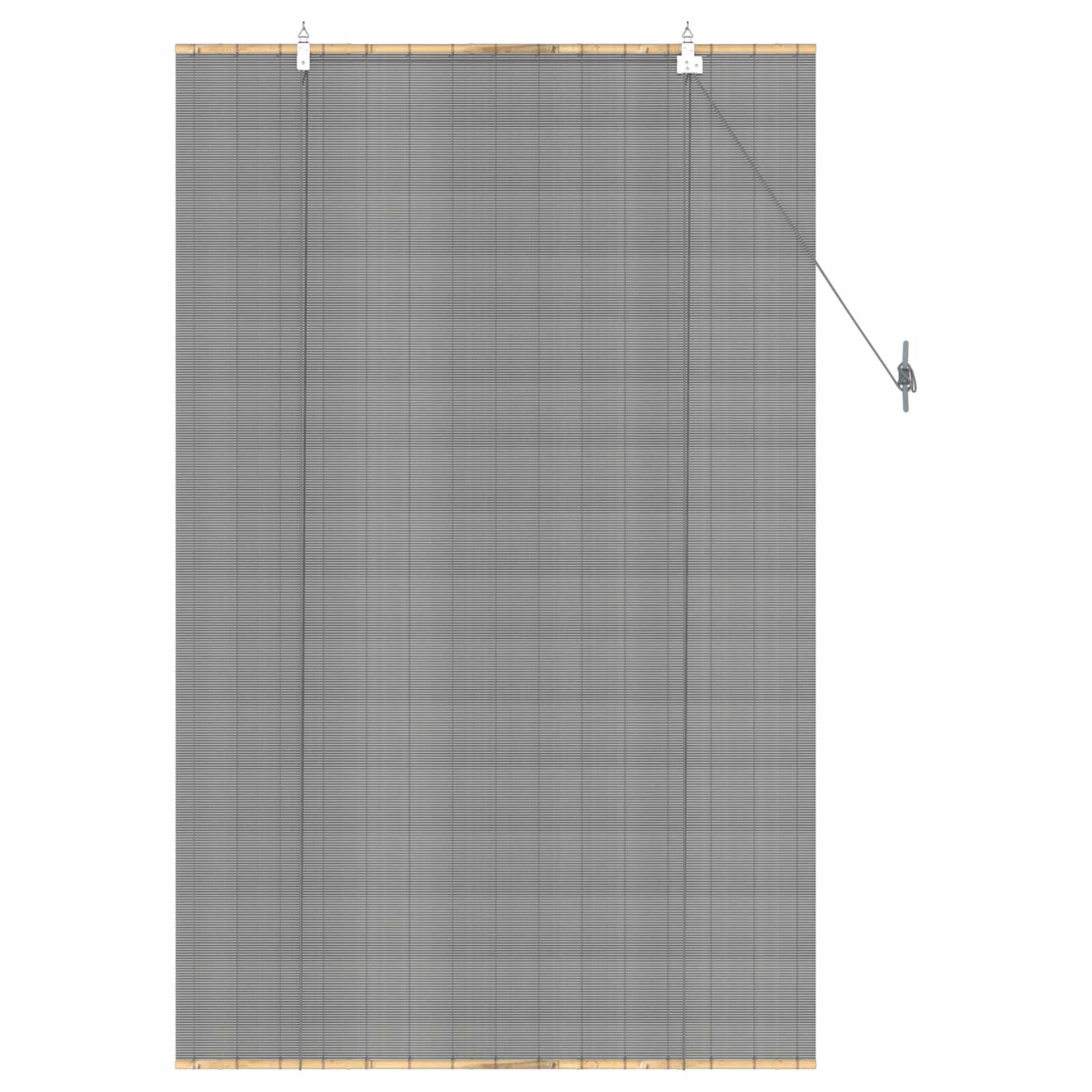 Rolo zavjesa Siva 90 x 160 cm Bambus