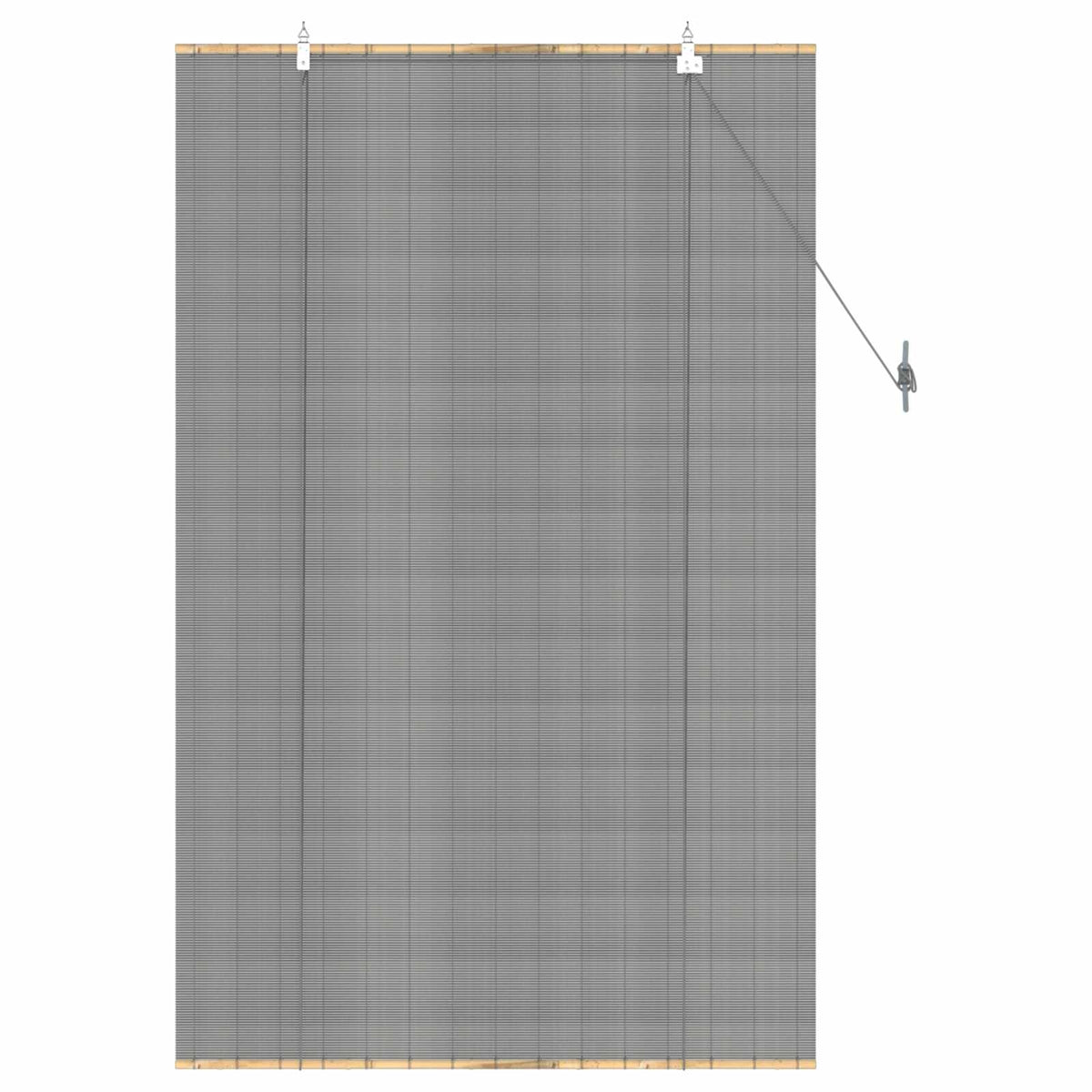 Rolo zavjesa Siva 100 x 160 cm Bambus