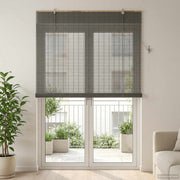 Rolo zavjesa Siva 130 x 220 cm Bambus