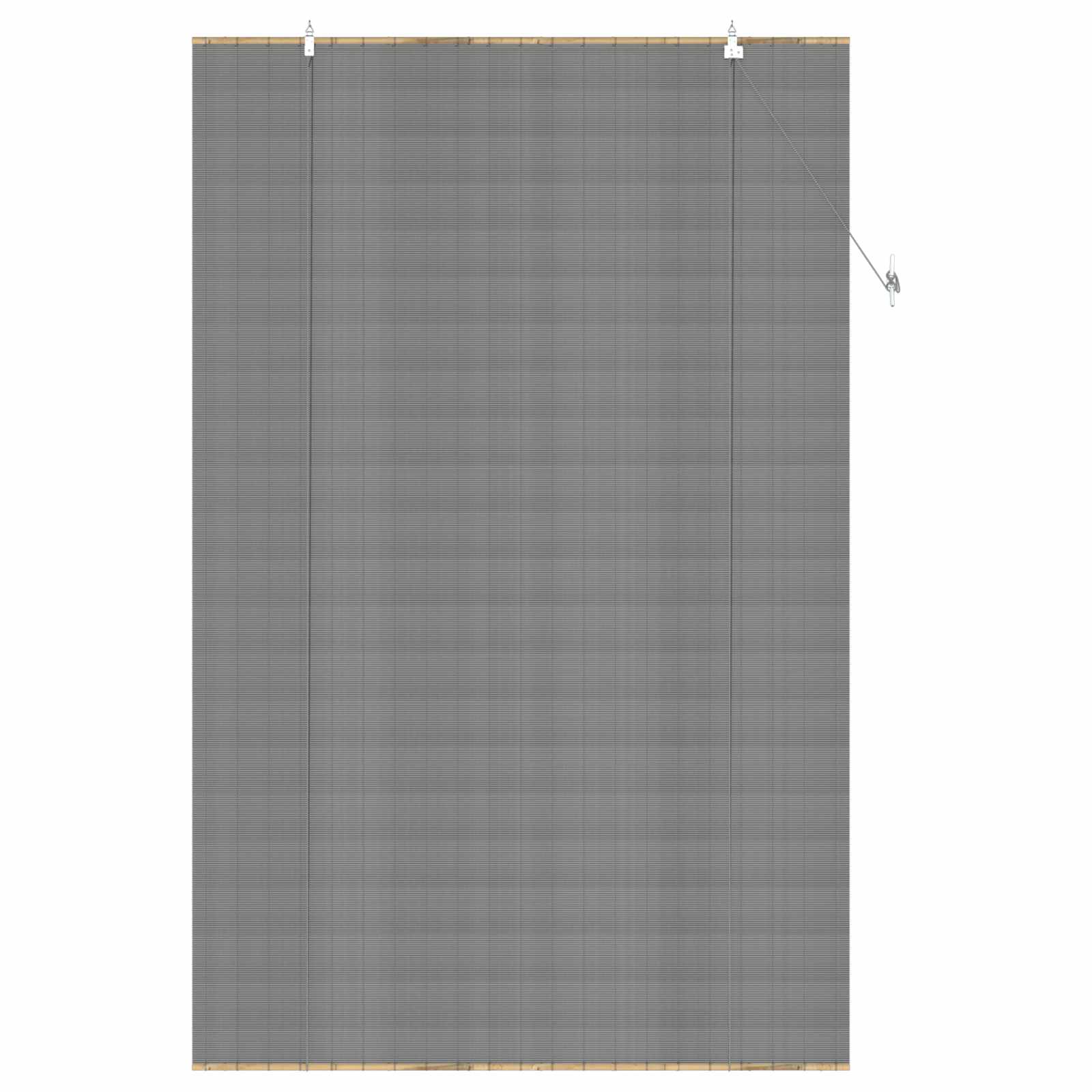 Rolo zavjesa Siva 160 x 220 cm Bambus