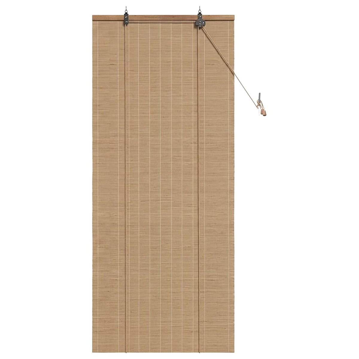 Rolo zavjesa Smeđa 70 x 160 cm Bambus