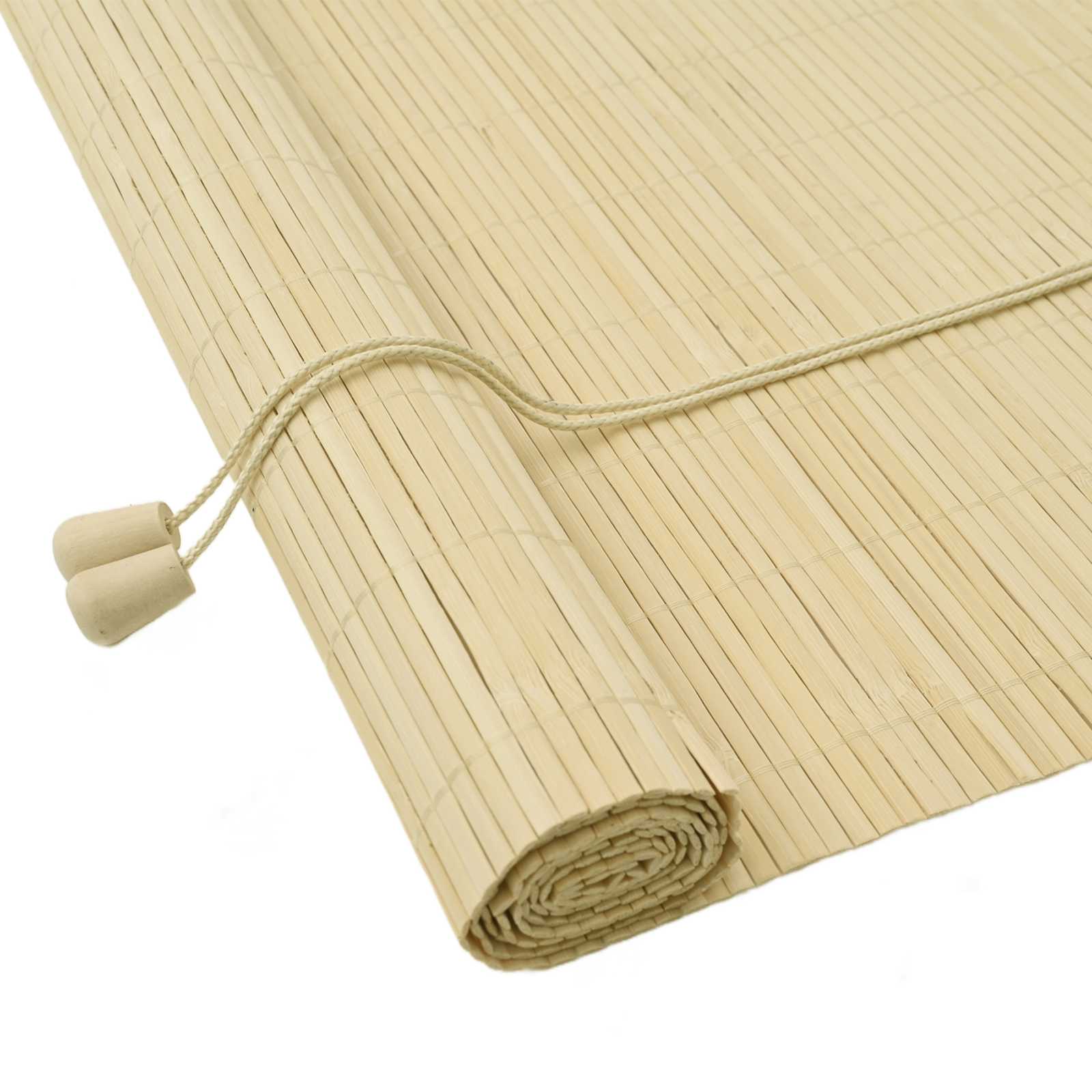Rolo zavjesa Prirodna 160 x 220 cm Bambus