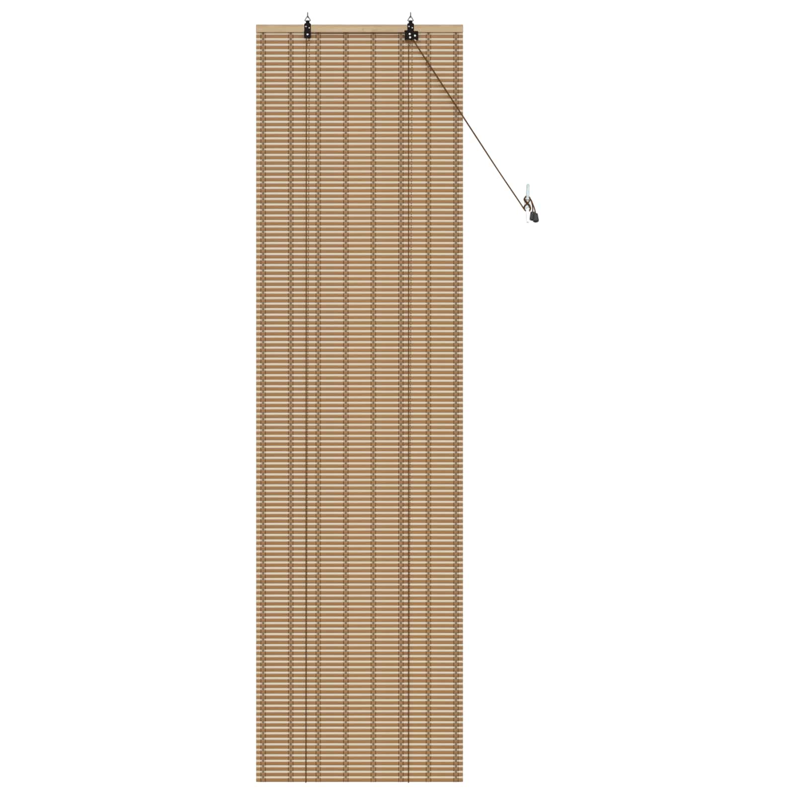 Rolo zavjesa Prirodna i smeđa 50 x 220 cm Bambus