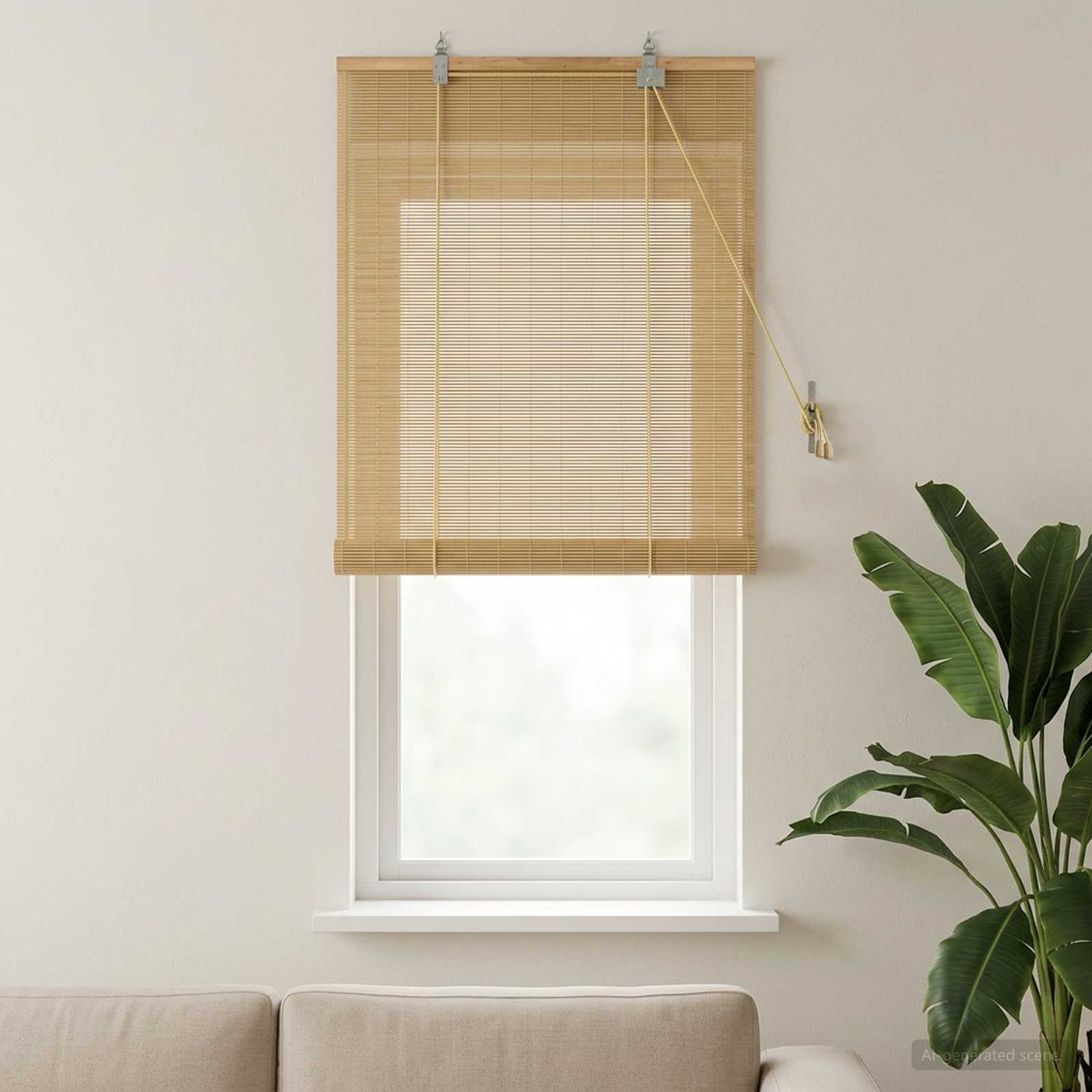 Rolo zavjesa Prirodna 70 x 160 cm Bambus