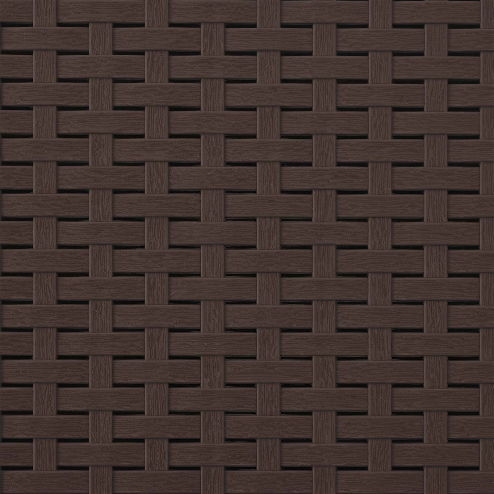 Vrtni set za objed s jastukom 7 pcs Smeđa i svjetlosiva PP