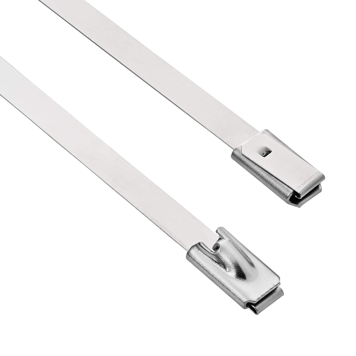 Veza za kabel 25 kom. 4,6 x 400 mm Srebrna