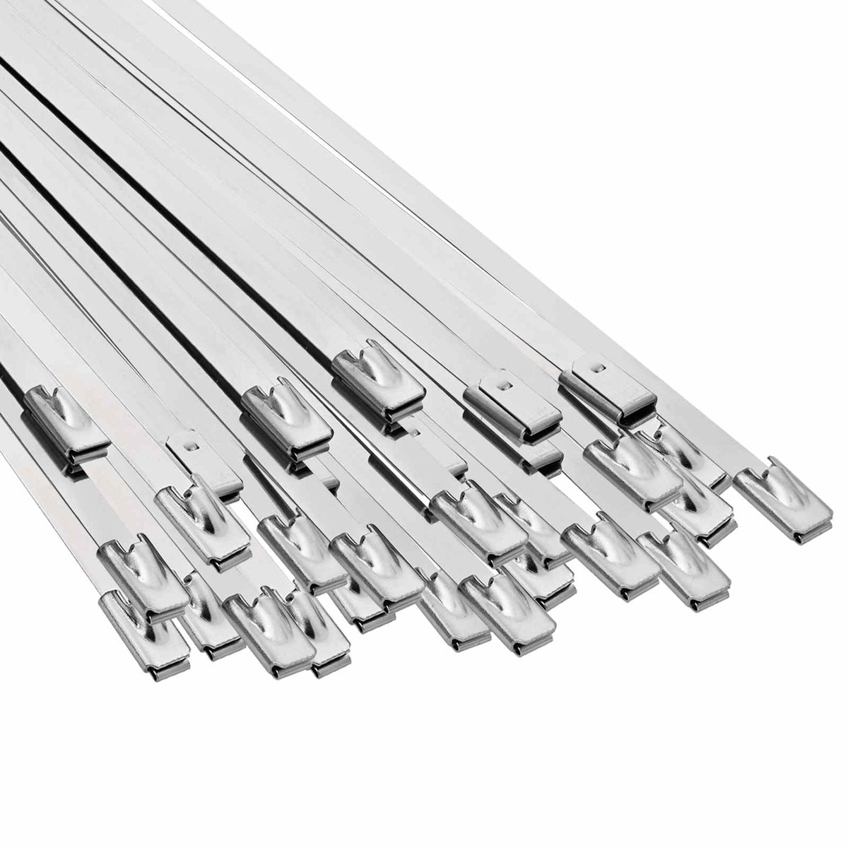 Veza za kabel 250 kom. 4,6 x 600 mm Srebrna