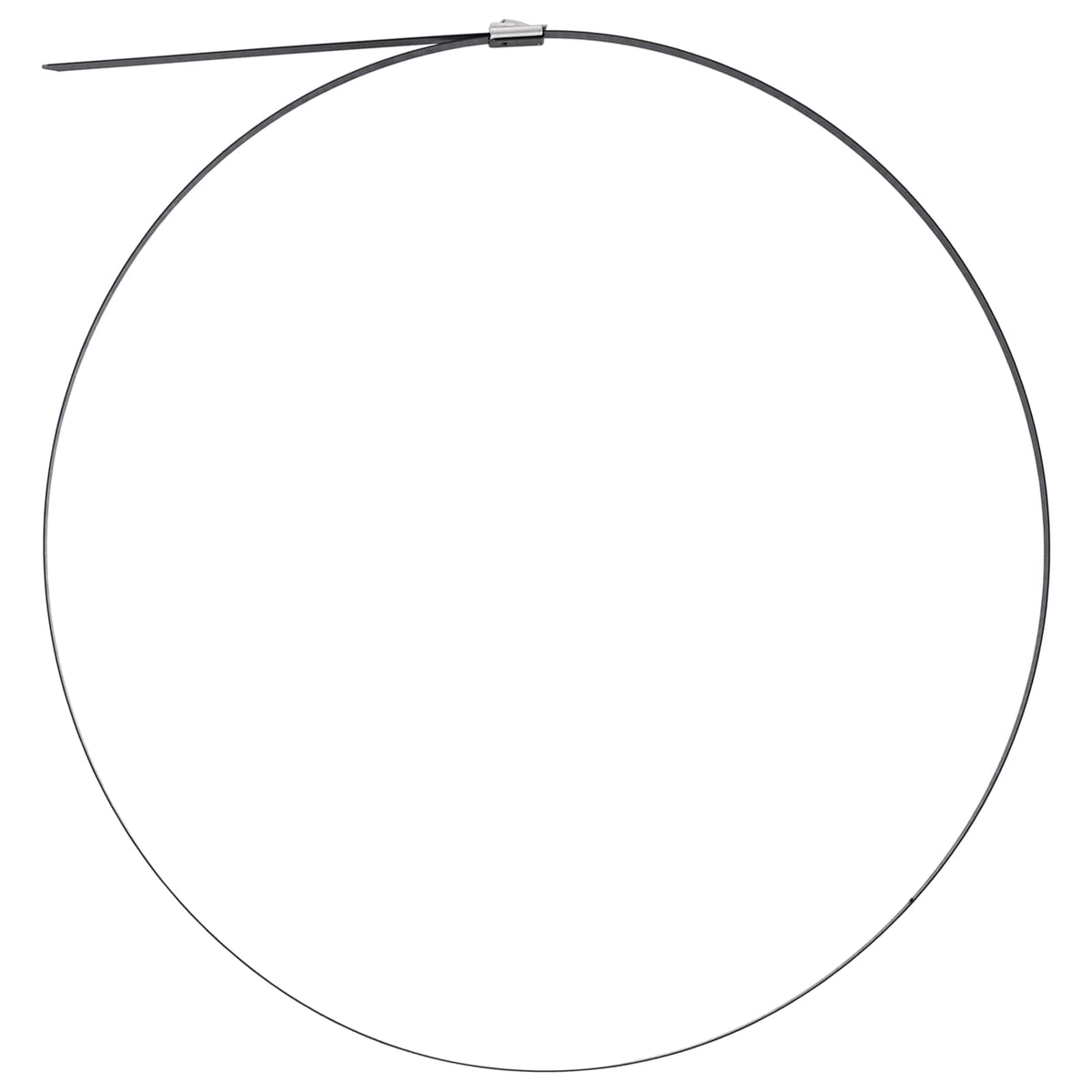 Veza za kabel 12 kom. 4,6 x 700 mm Crna