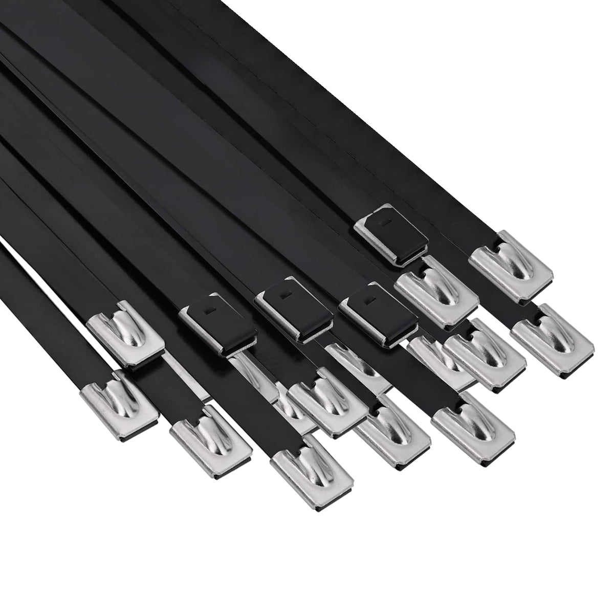 Veza za kabel 50 kom. 7,9 x 200 mm Crna