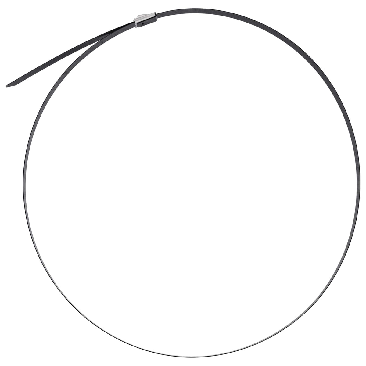 Veza za kabel 12 kom. 7,9 x 600 mm Crna