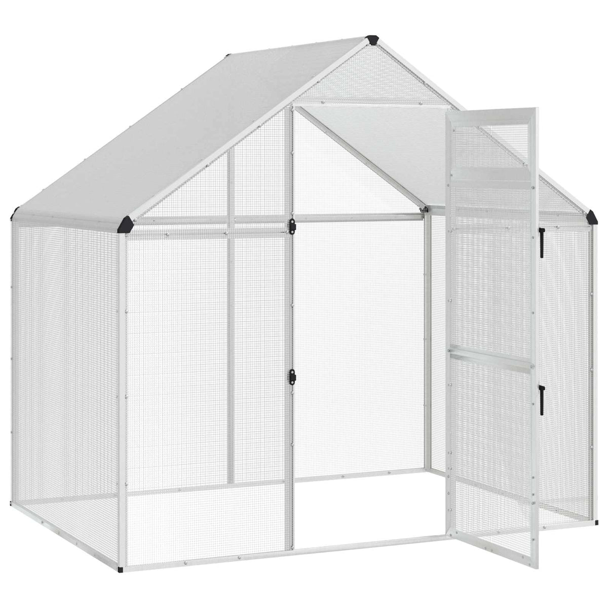 Kavez za ptice Srebrna 181,5 x 110,5 x 173,5 cm