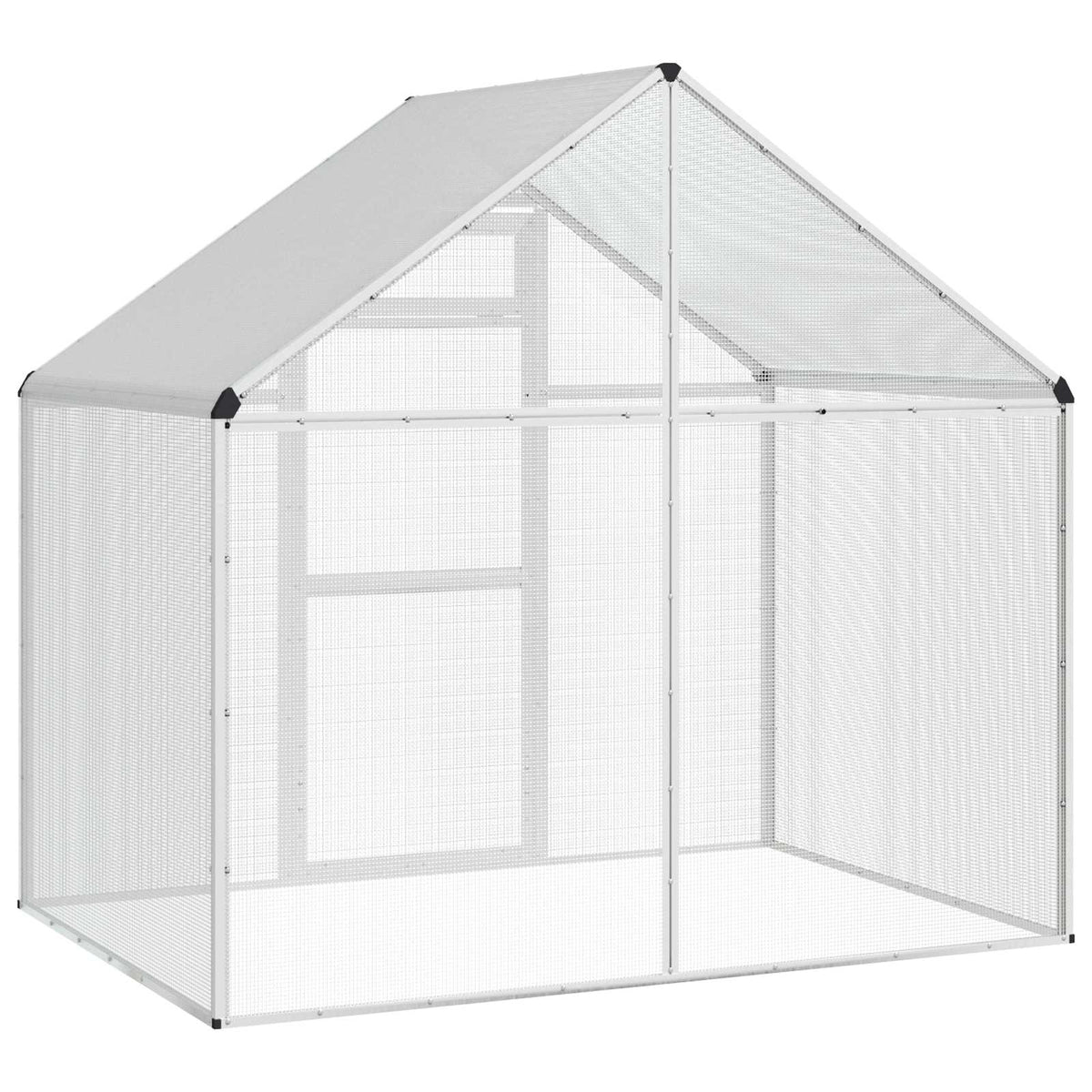 Kavez za ptice Srebrna 181,5 x 110,5 x 173,5 cm