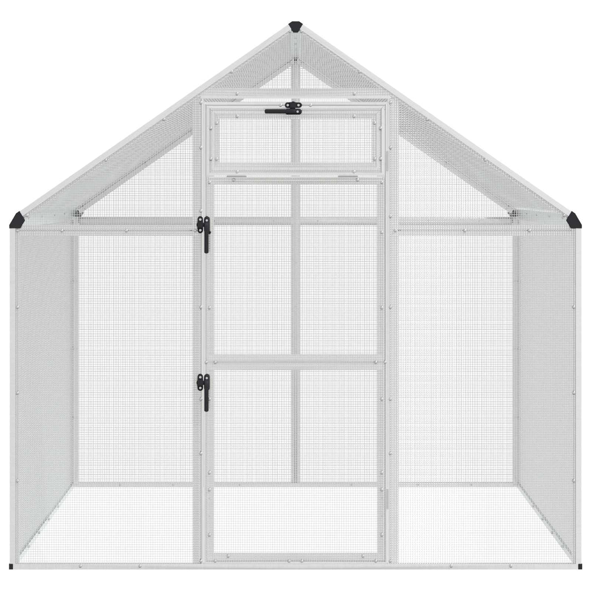 Kavez za ptice Srebrna 181,5 x 110,5 x 173,5 cm