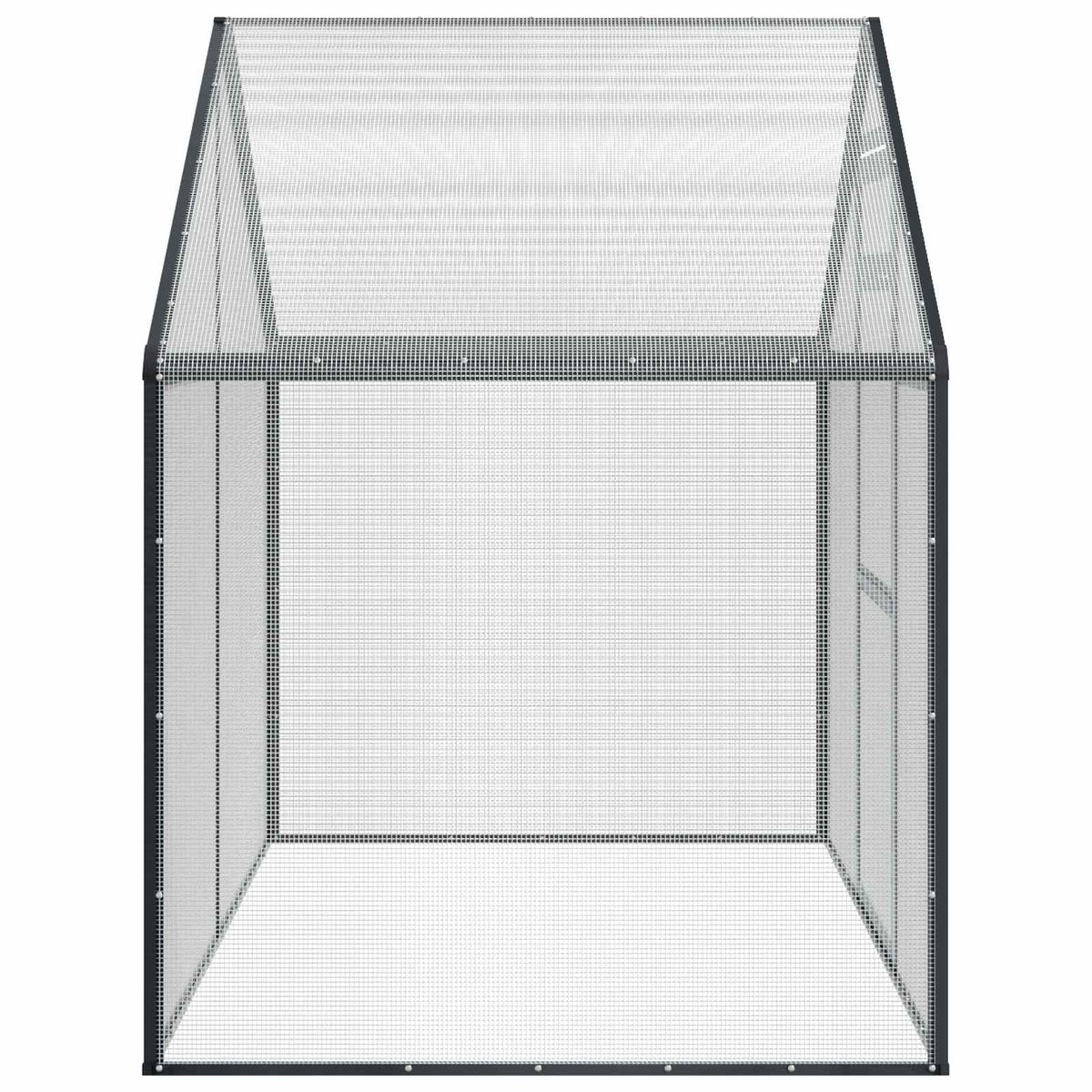 Kavez za ptice Antracit 181,5 x 110,5 x 173,5 cm