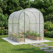 Staklenik s okvirom 160 x 200 x 192,5 cm PVC *Transparent*an