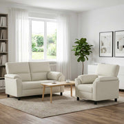 Set sofe 2 pcs Krem Baršun
