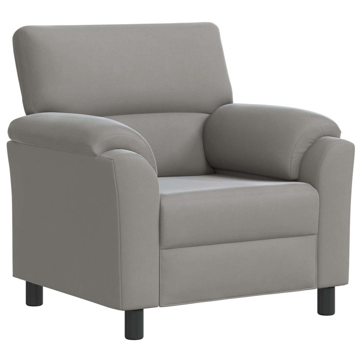 Set sofe 3 pcs Svjetlosiva Baršun