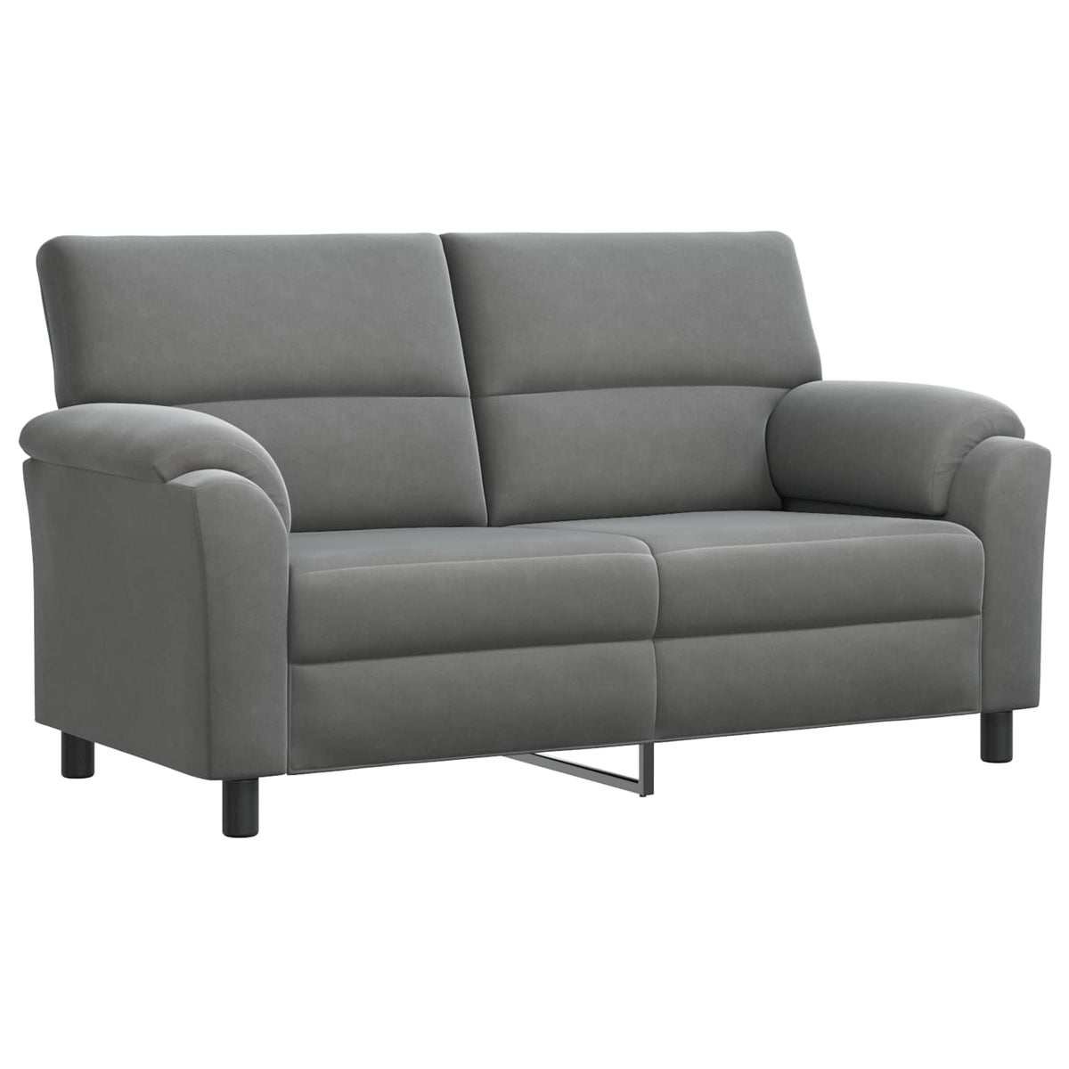 Set sofe 3 pcs Tamnosiva Baršun