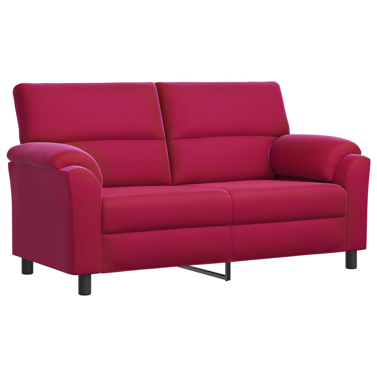Set sofe 3 pcs Vinska crvena Baršun