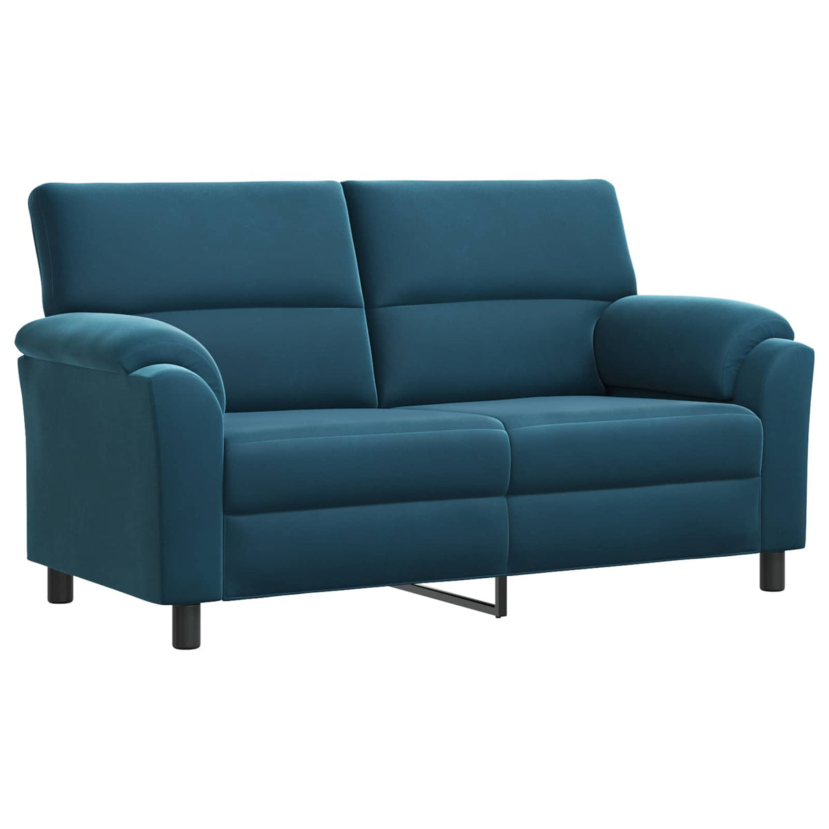 Set sofe 3 pcs Plava Baršun