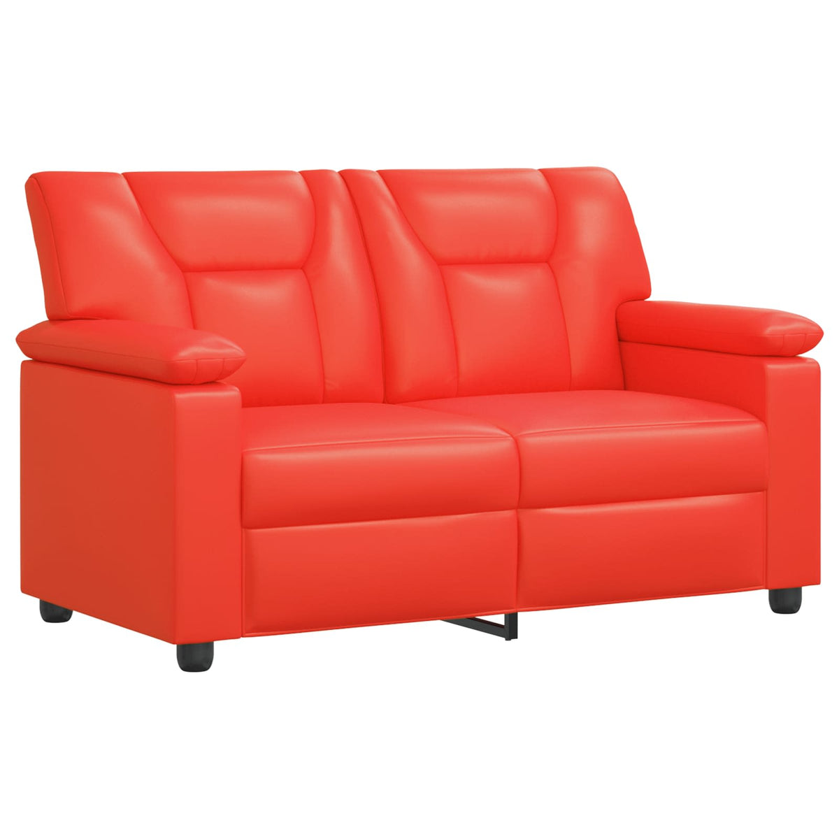 Set sofe 2 pcs Crvena Umjetna koža