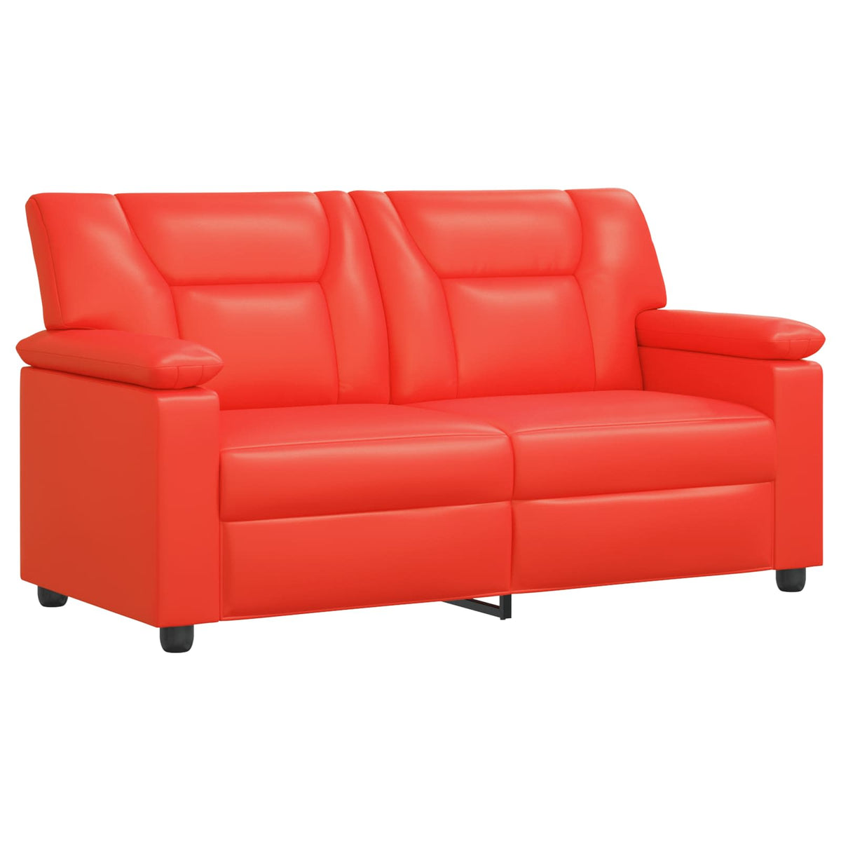 Set sofe 2 pcs Crvena Umjetna koža