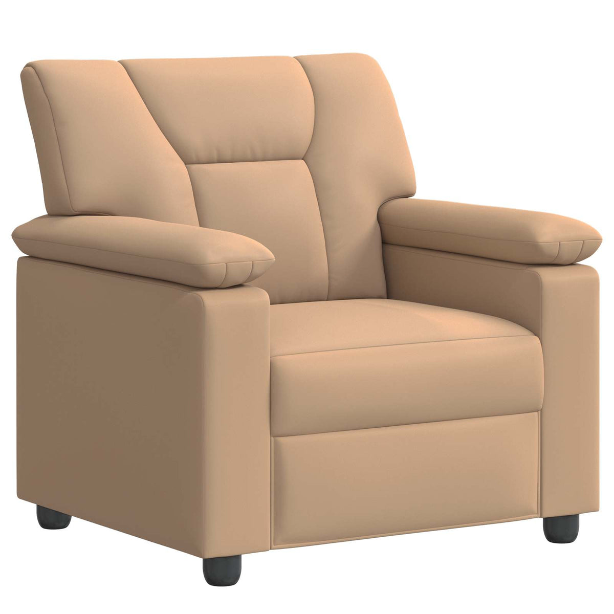 Set sofe 3 pcs Boja cappuccina Umjetna koža
