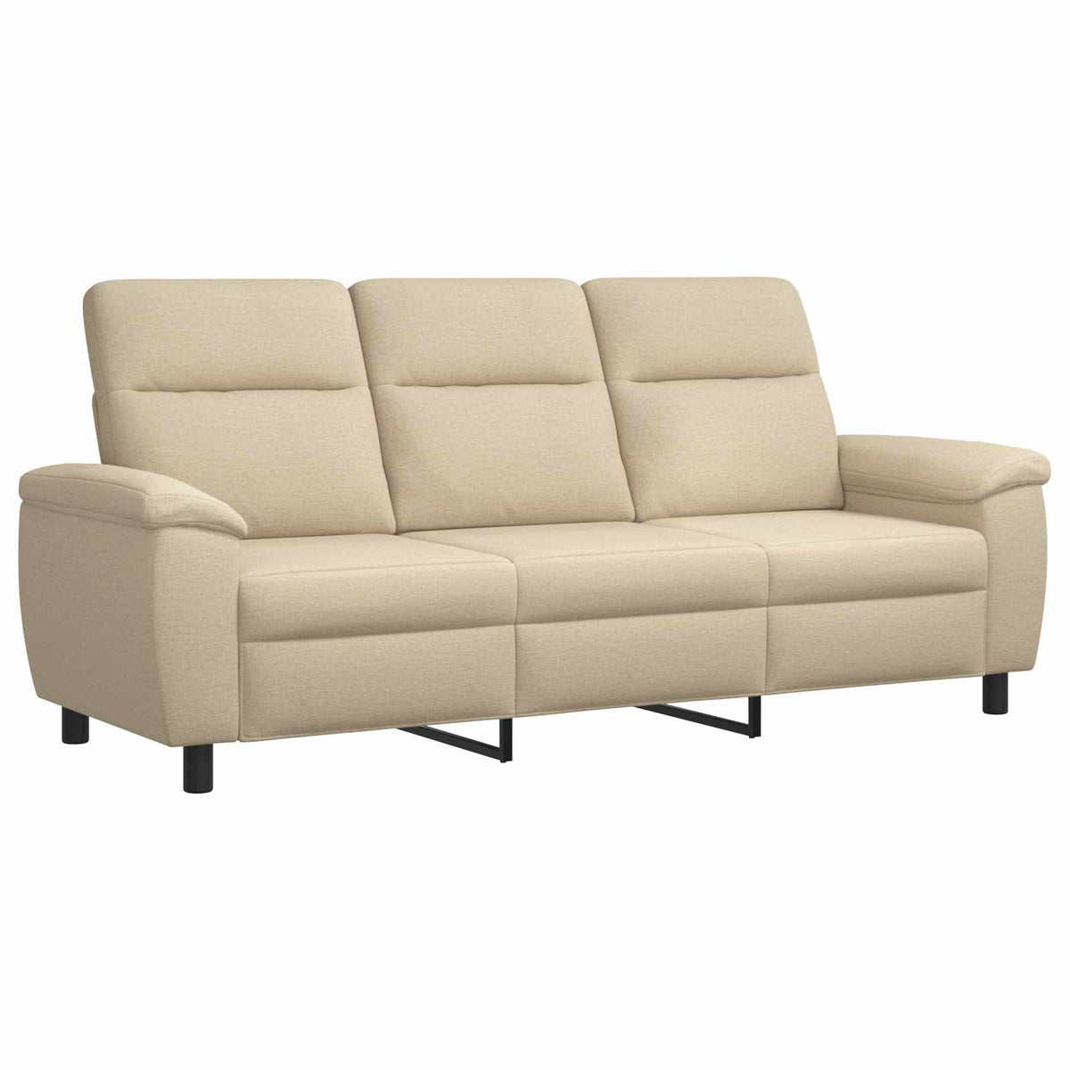Set sofe 3 pcs Krem Tkanina