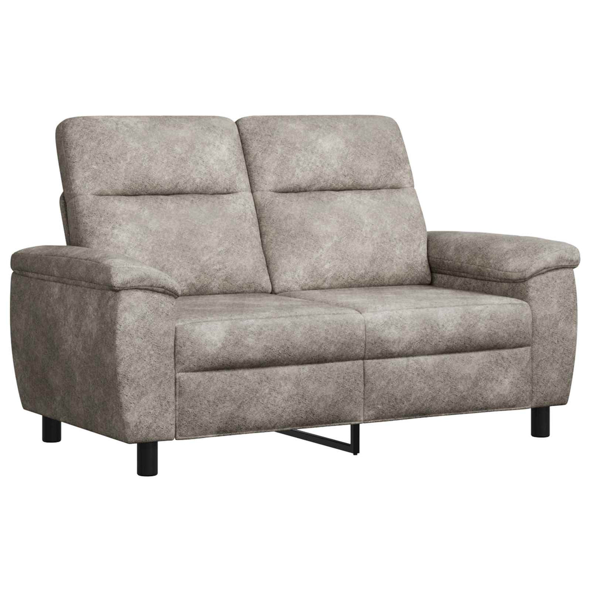 Set sofe 3 pcs Svjetlosiva Umetnička suknja koža