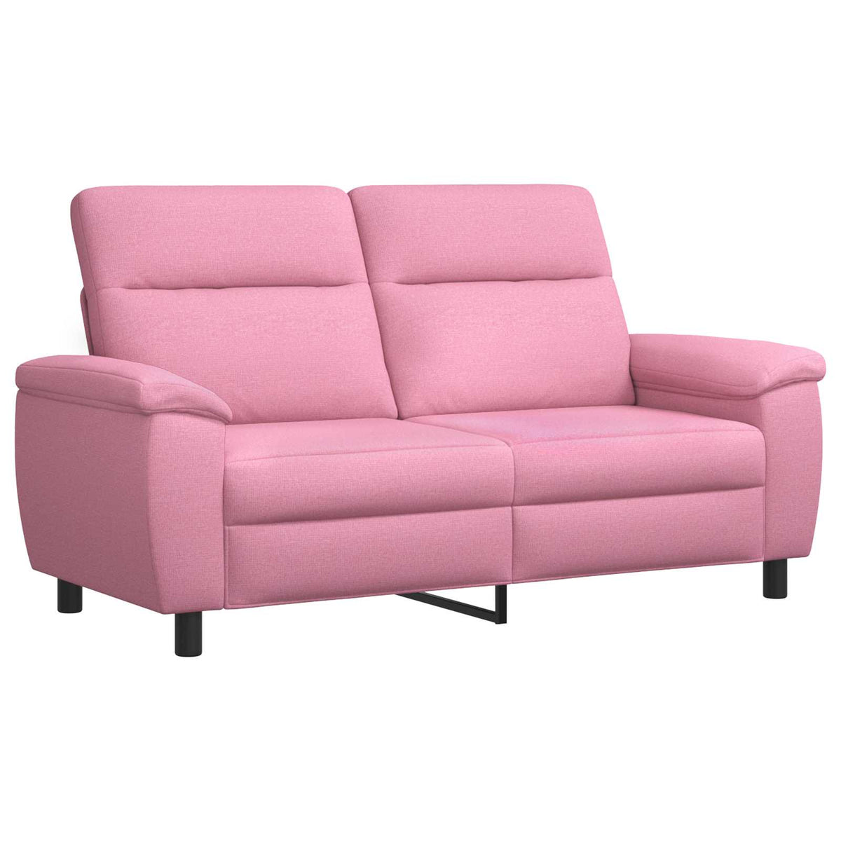 Set sofe 3 pcs Ružičasta Tkanina