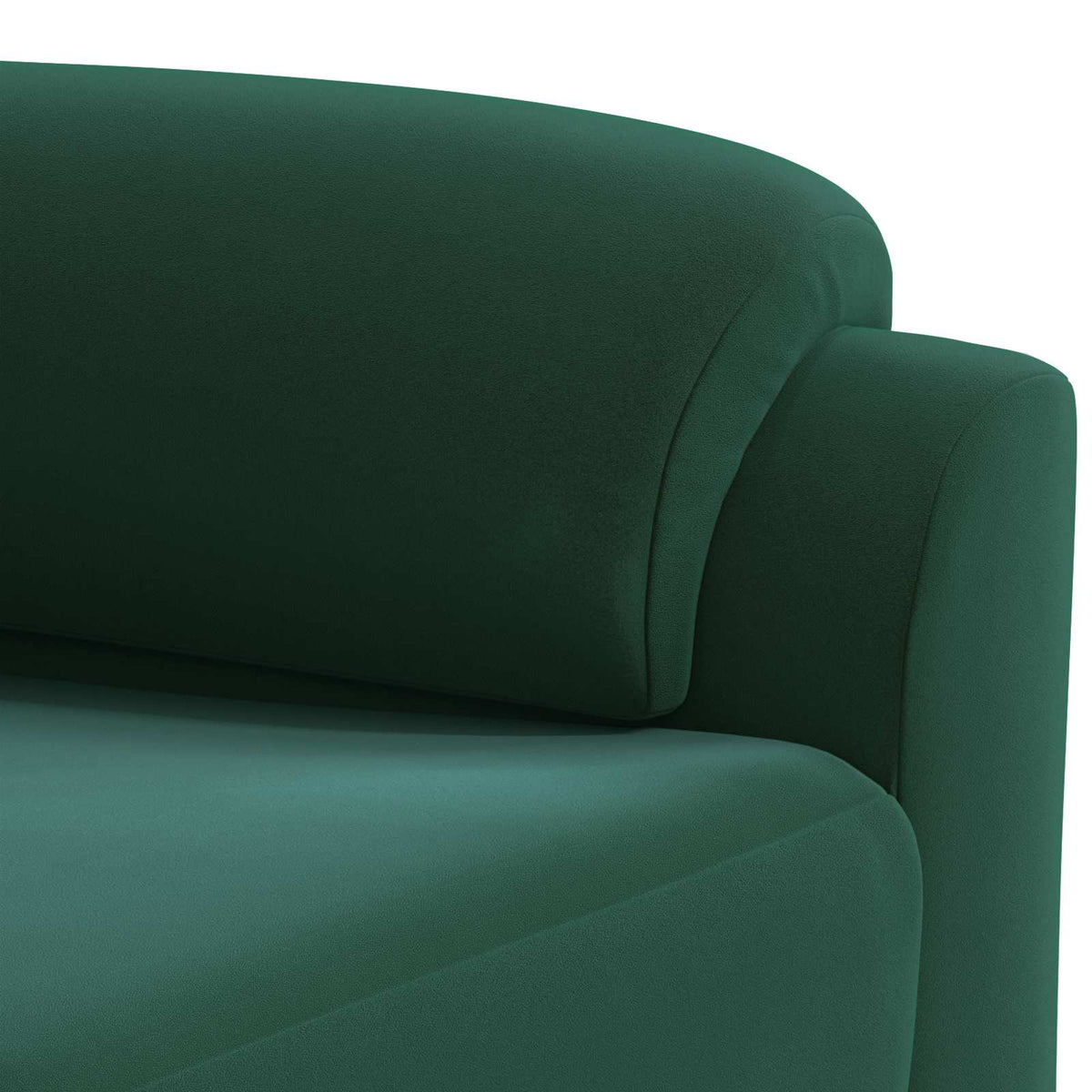Sofa Tamnozelena 94 x 85 x 93 cm Baršun