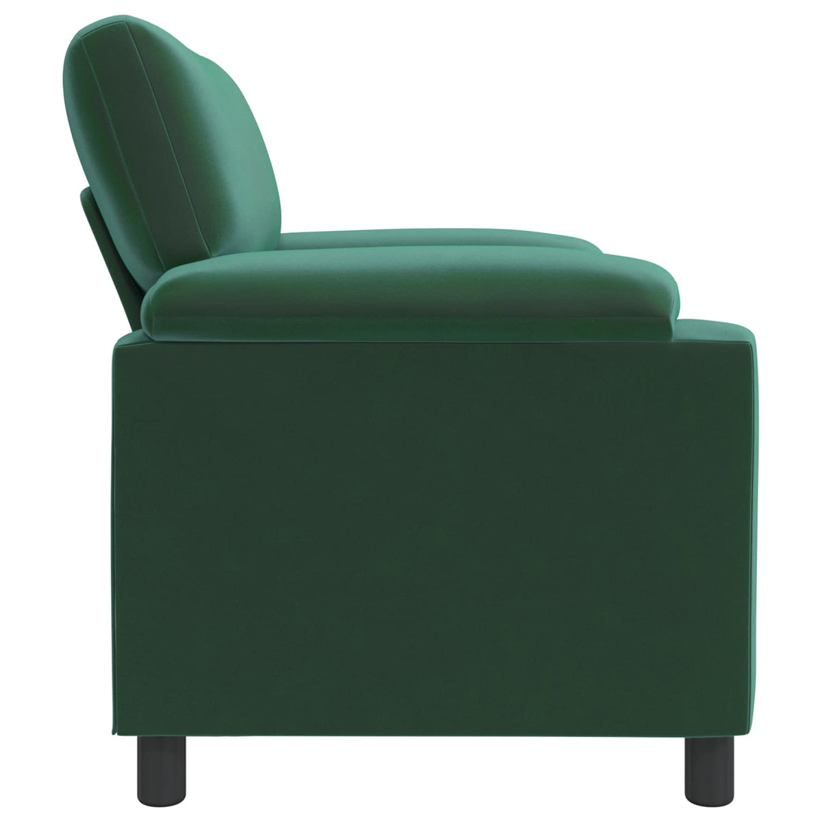 Sofa Tamnozelena 94 x 85 x 93 cm Baršun