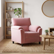 Sofa Ružičasta 94 x 85 x 93 cm Baršun